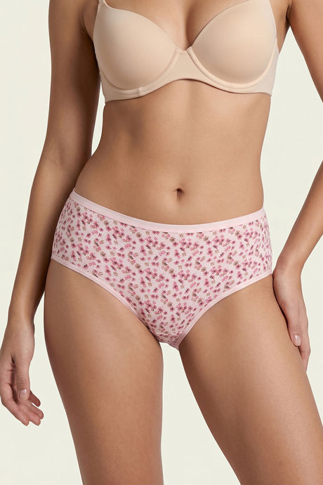 Zivame Medium Rise Full Coverage Hipster Panty (Pack of 3) - Multicolor — image 3